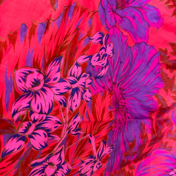 100% large silk scarf - Picture 3 of 5
